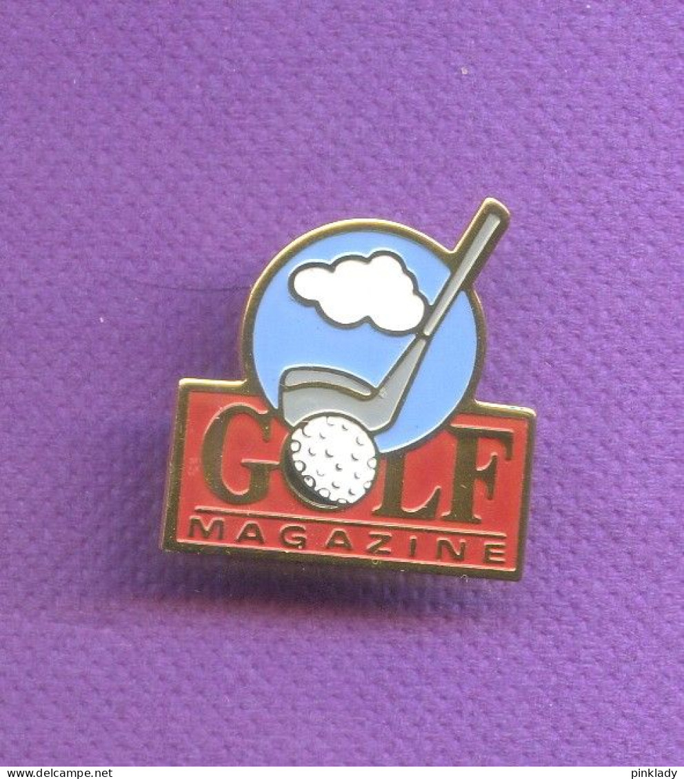 Rare Pins Presse Golf Magazine Q735 - Golf