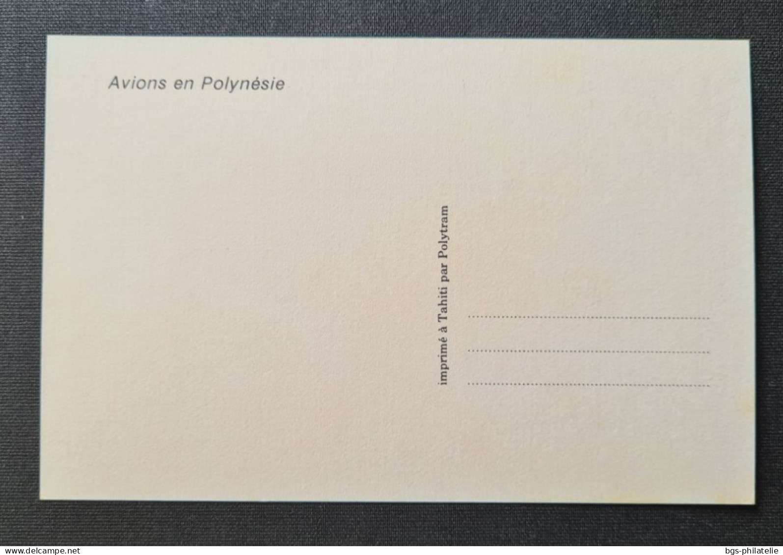 Polynésie Française,  Timbre Numéro 149 Sur Carte Maximum. - Lettres & Documents