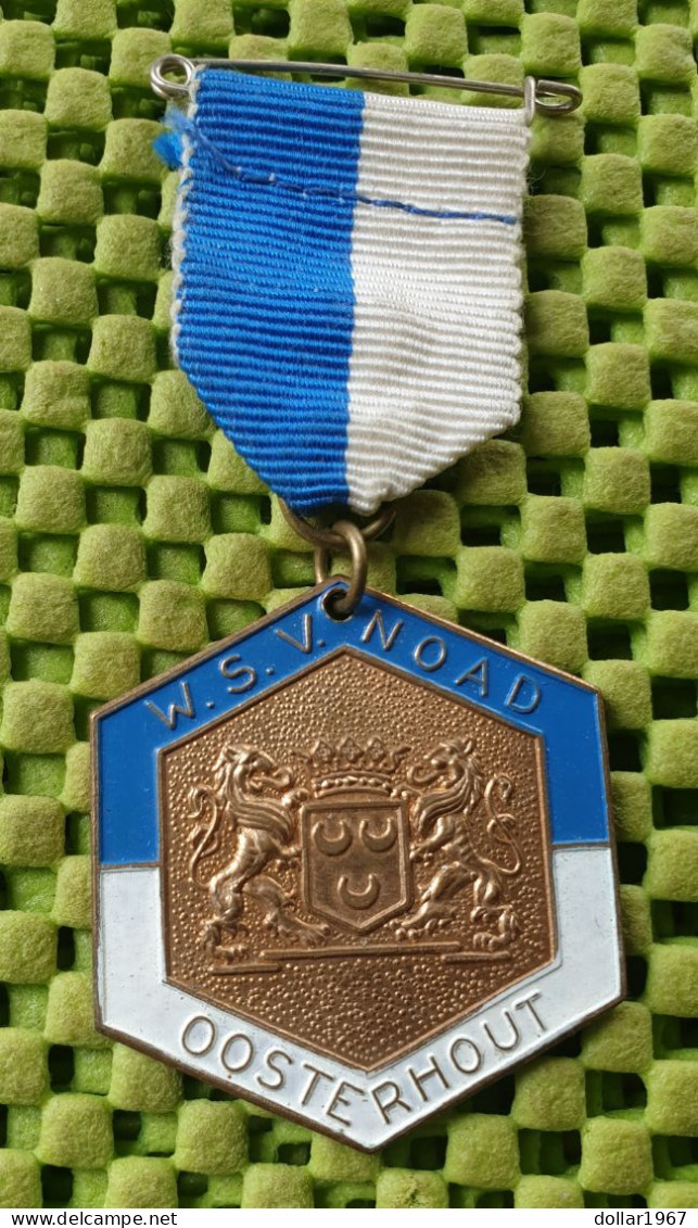 Medaile :  W.S.V. Noad , Oosterhout.- Bocholtz ( Noord Brabant )  . -  Original Foto  !!  Medallion  Dutch - Altri & Non Classificati