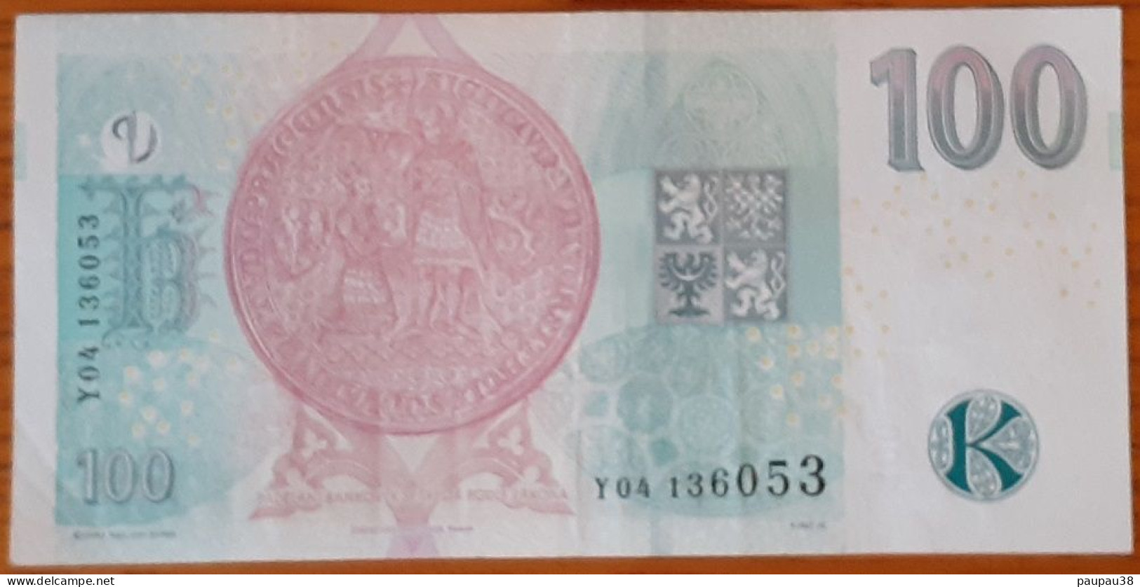 N° 1-REPUBLIQUE TCHEQUE 100 KORUM 2018 Numero 136053 - Czech Republic