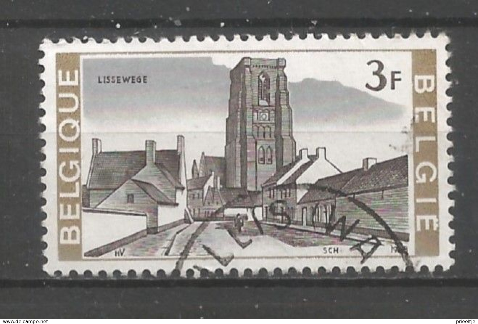 Belgie 1968 Kerk Lissewege OCB  1467 (0) - Gebraucht