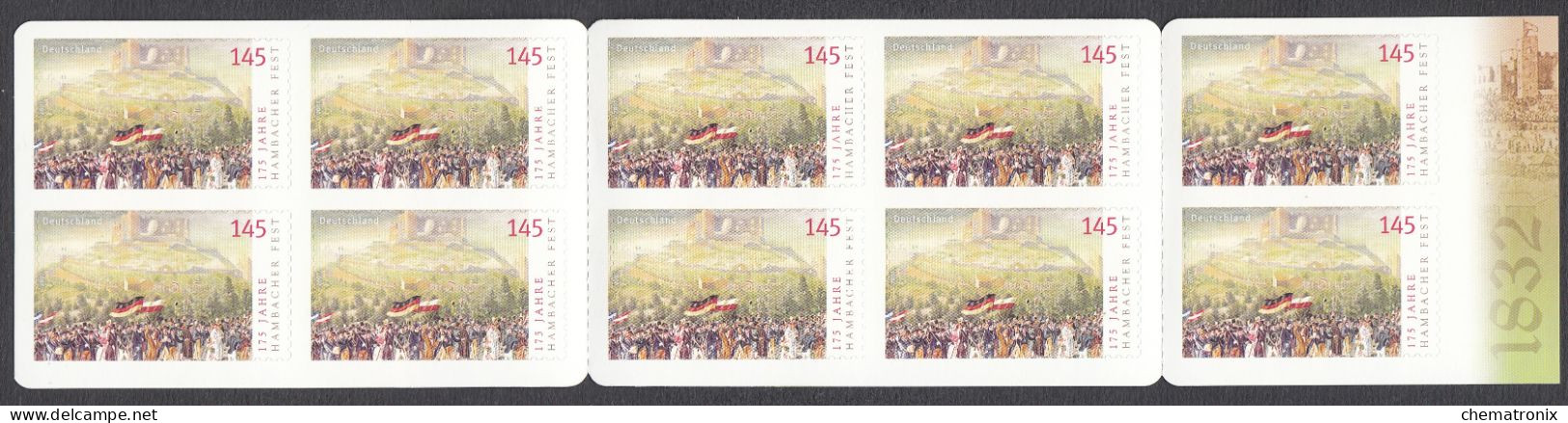 Germany 2007 -- 175 Year Hambacher Festival -- Mi: MH68 -- MNH** - 2001-2010