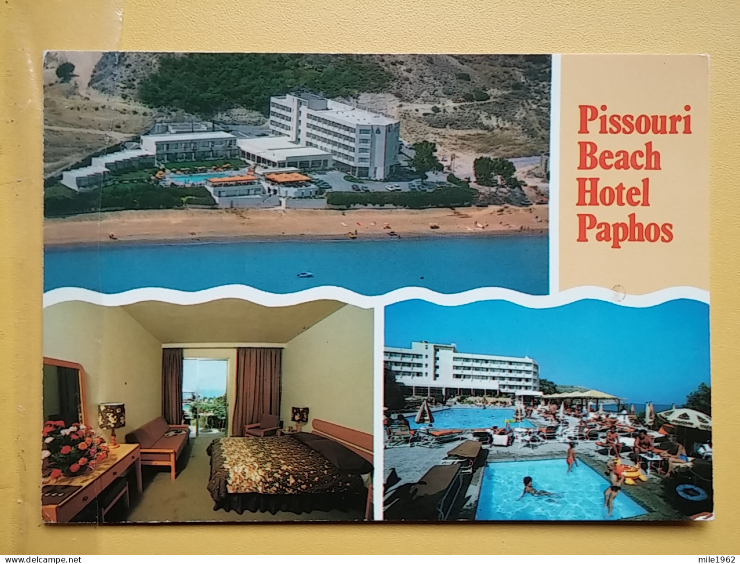 KOV 530-1 - CYPRUS, PAPHOS, PISSOURI BEACH HOTEL - Chypre