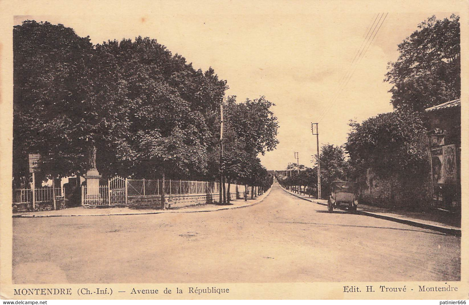 Montendre Avenue De La Republique - Montendre