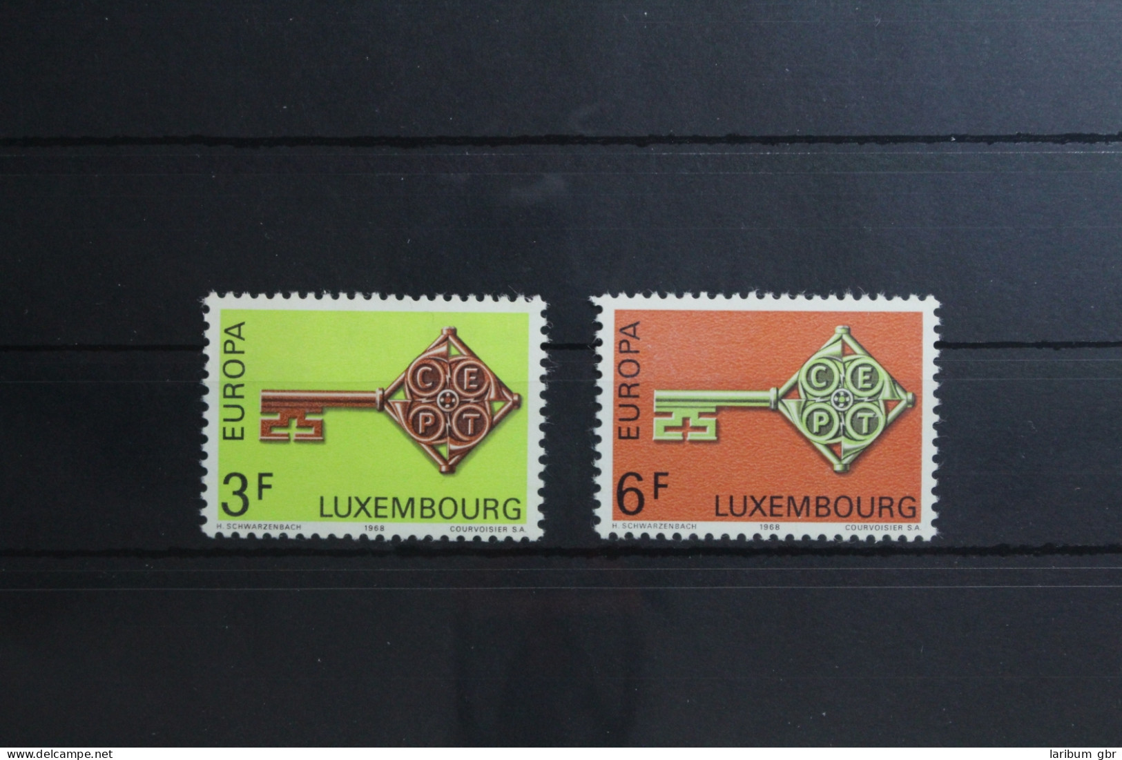 Luxemburg 771-772 Postfrisch Cept #TY313 - Autres & Non Classés