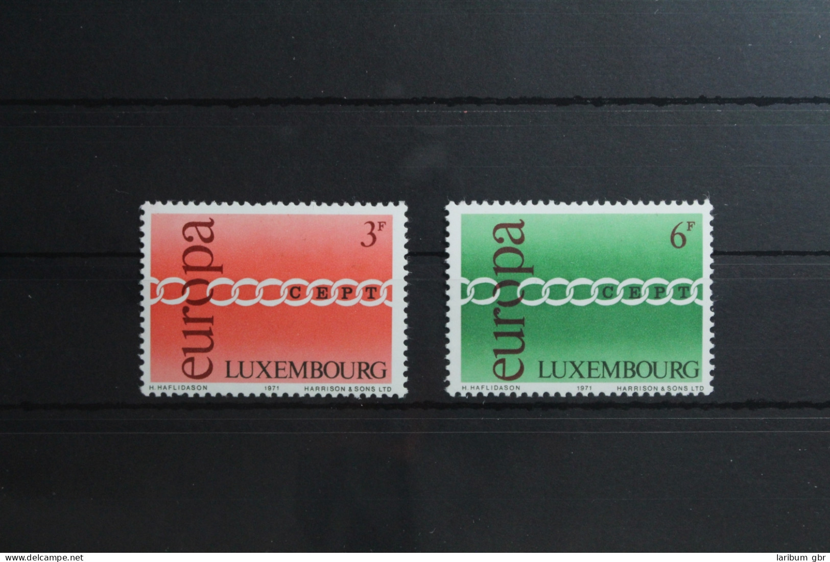 Luxemburg 824-825 Postfrisch Cept #TY310 - Autres & Non Classés