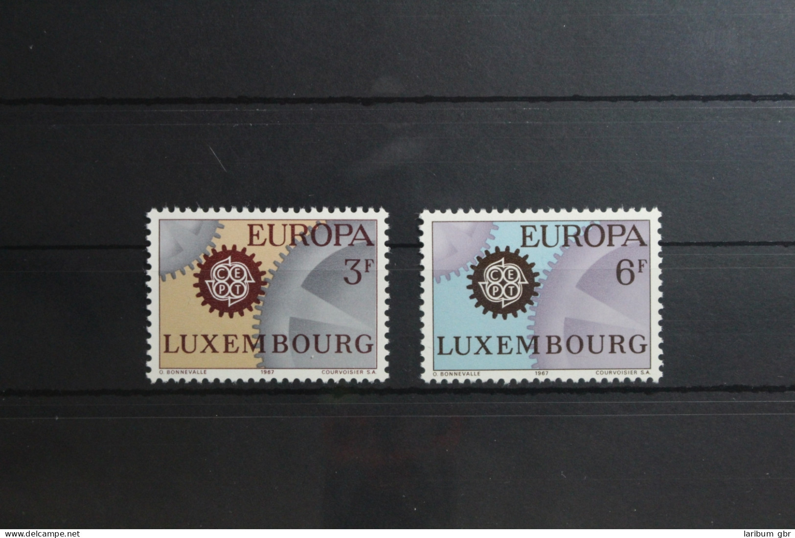 Luxemburg 748-749 Postfrisch Cept #TY314 - Autres & Non Classés