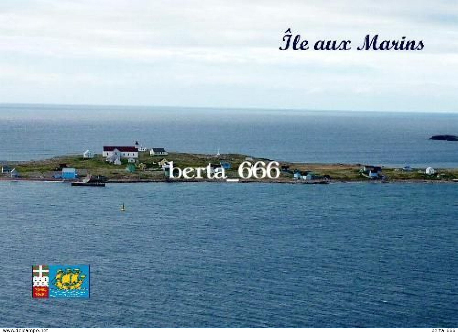 Saint Pierre And Miquelon Ile Aux Marins New Postcard - Saint Pierre And Miquelon