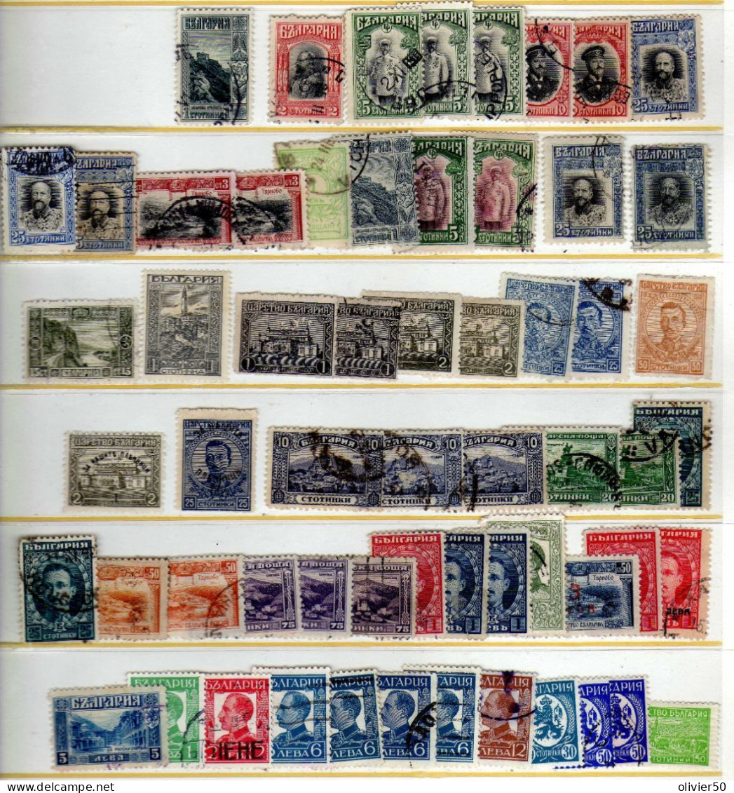 Bulgarie - (1911-34) _ Aleandre Ier - Boris III - Obliteres - Quelques Neufs* - Used Stamps