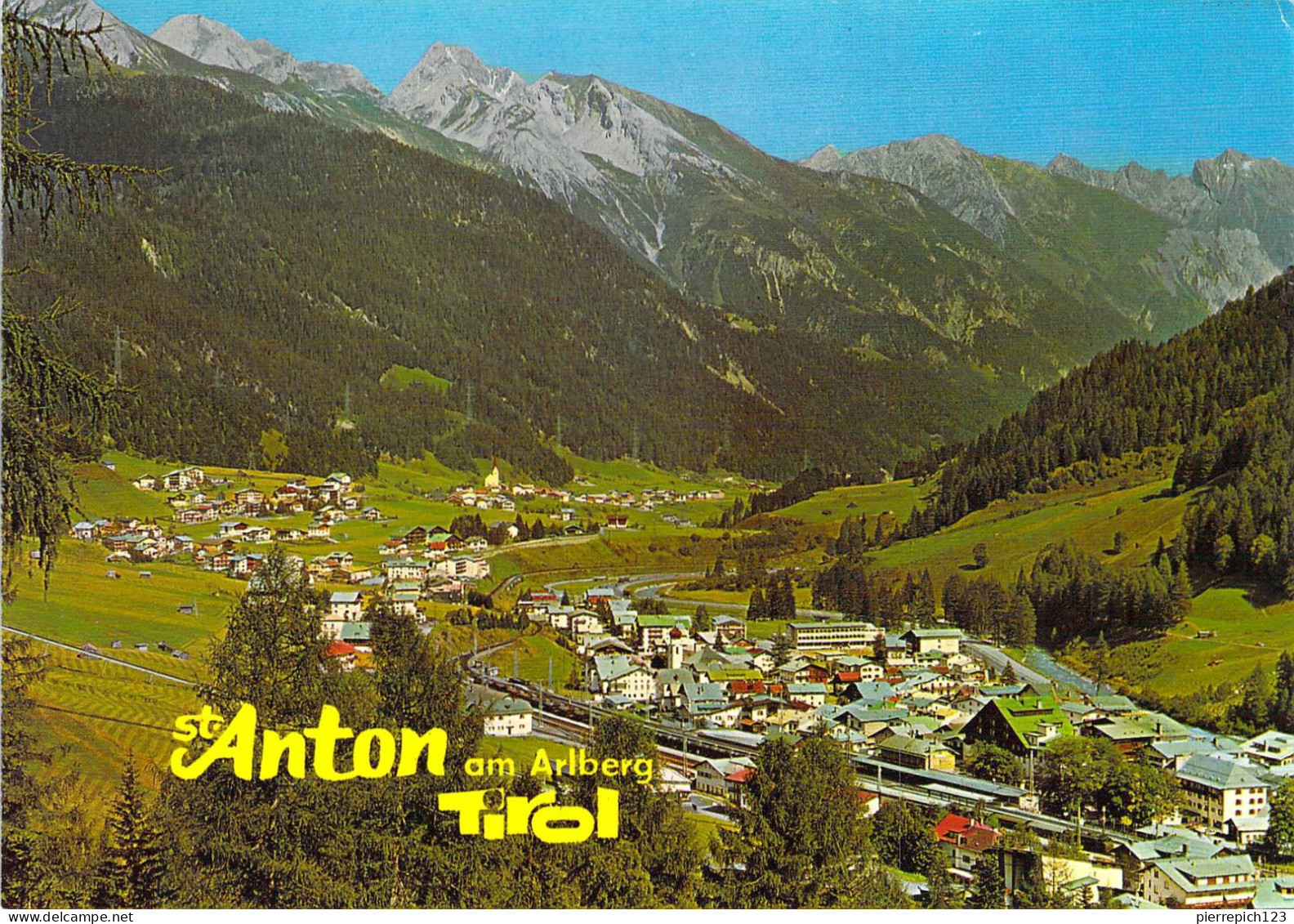 Sankt Anton Am Arlberg - Vue Sur La Ville - St. Anton Am Arlberg