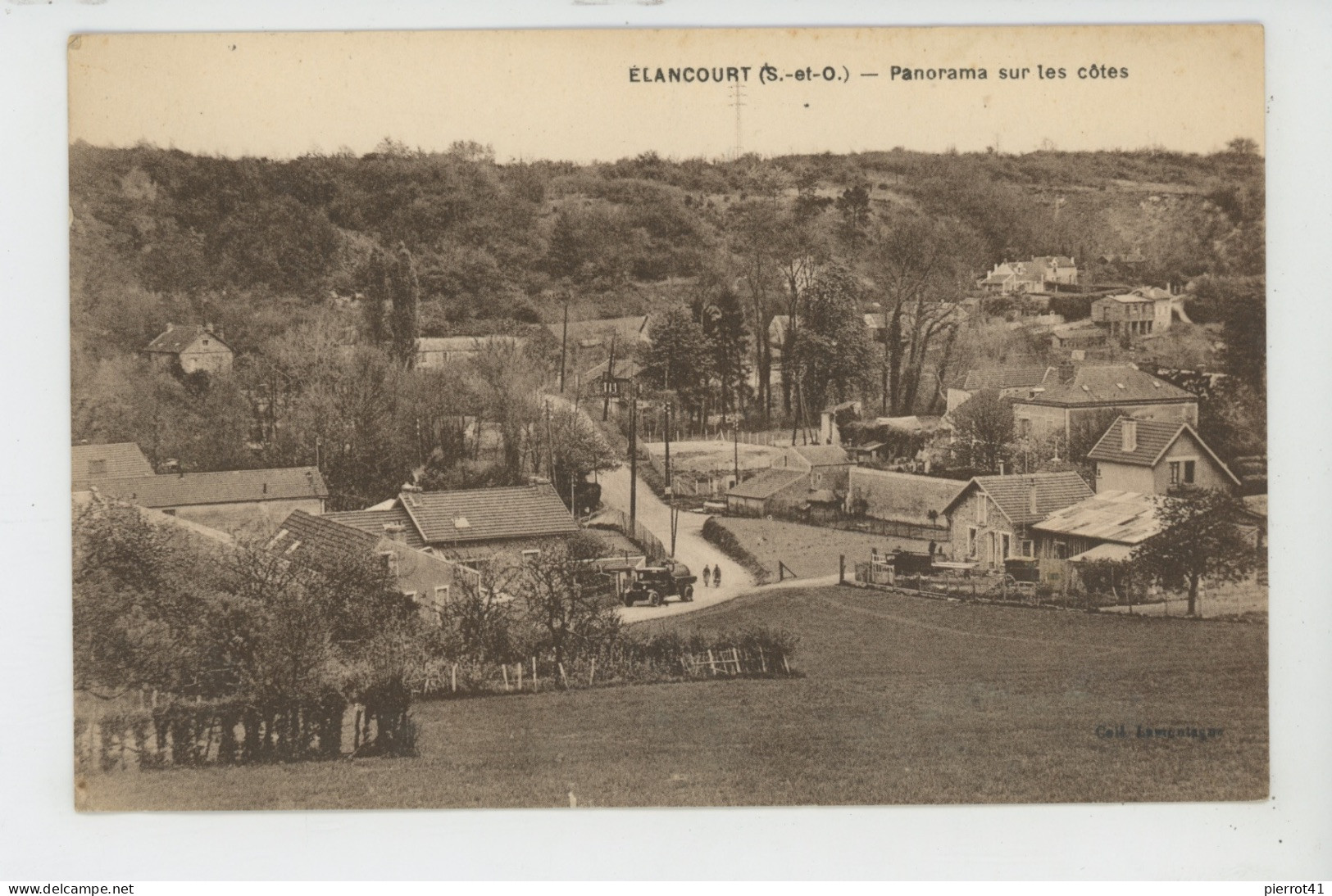 ÉLANCOURT - Panorama Sur Les Côtes - Elancourt