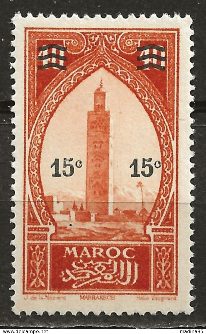 MAROC Colo:, *, N° YT 124, Ch., TB - Nuevos