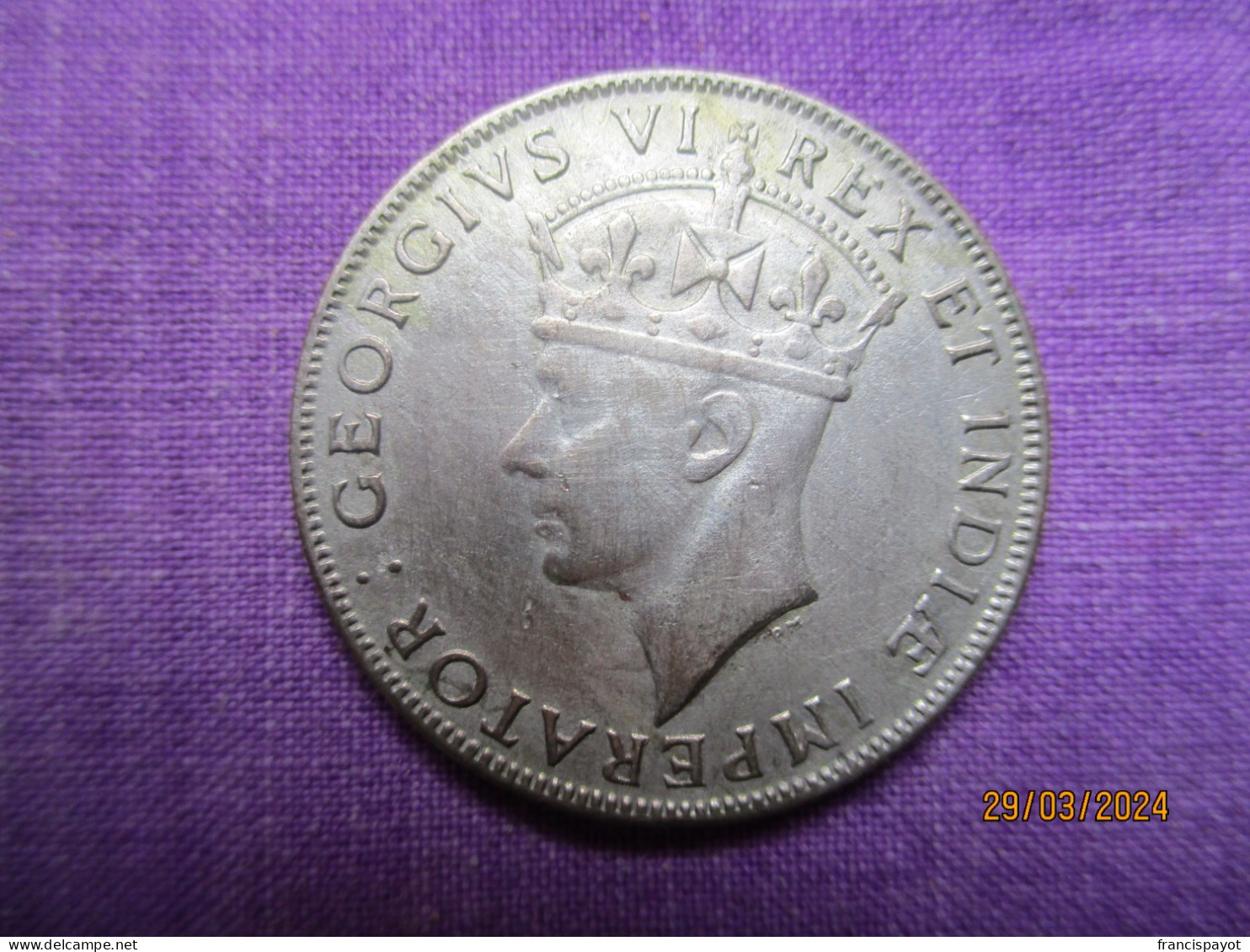 East Africa: 1 Shilling 1942 - Britische Kolonie