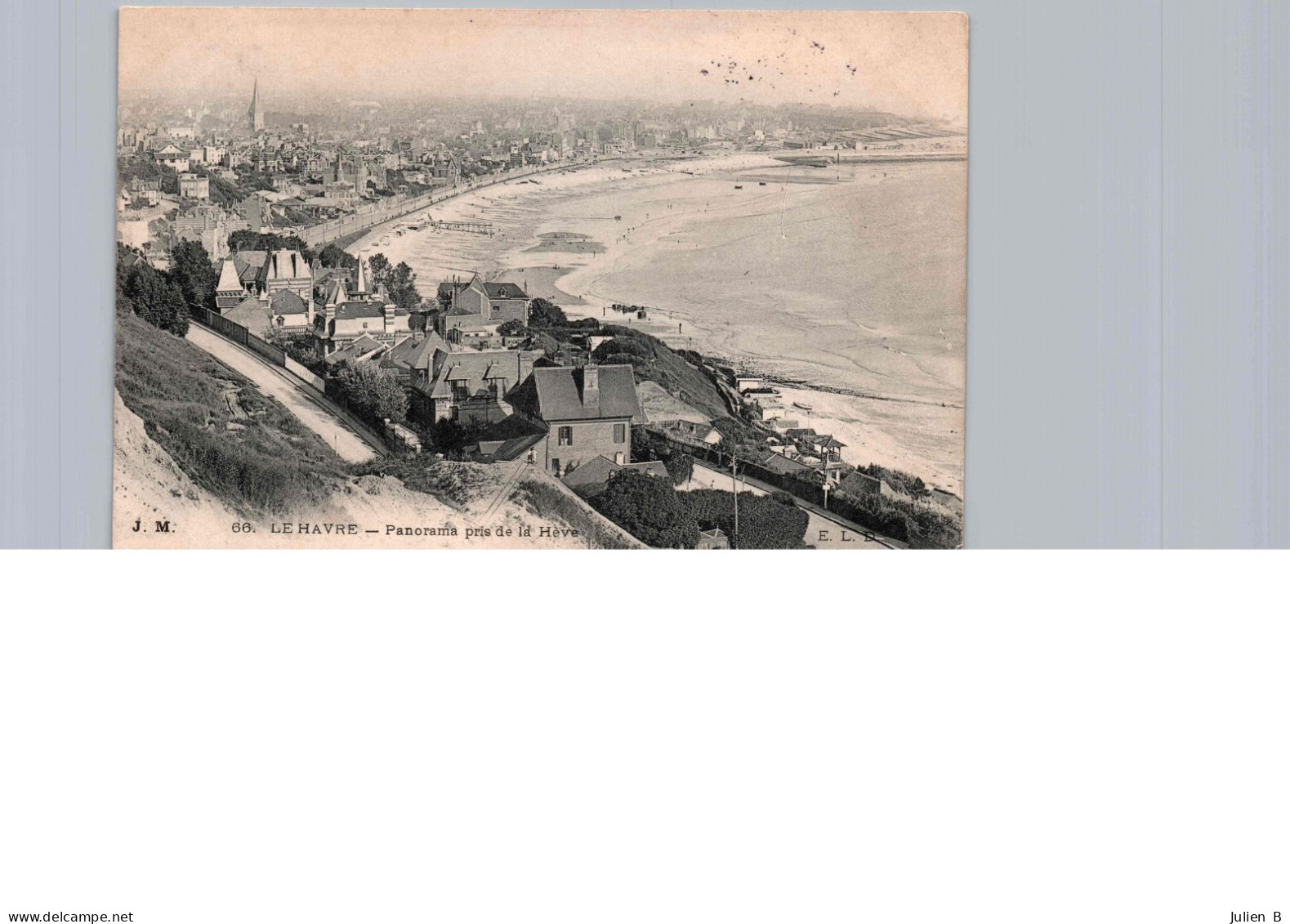 Le Havre, Panorama Pris De La Hève, 1906 - Cap De La Hève