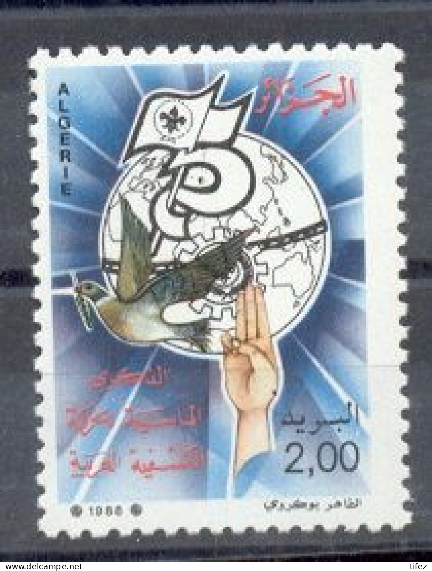 Année 1988-N°923 Neuf**MNH : 75°anniversaire Du Mouvement Scout Arabe - Algeria (1962-...)