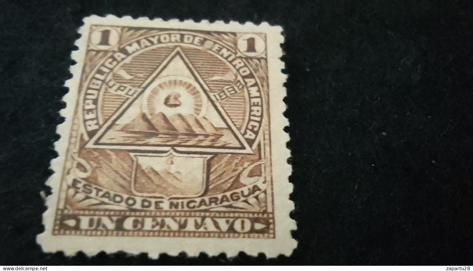 NİARAGUA- 1890-00   1  C.     DAMGALI - Nicaragua