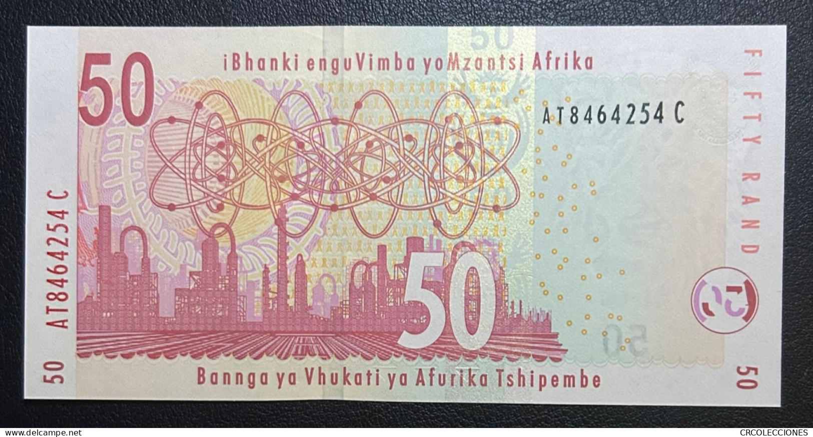 BILLETE SUDAFRICA 50 RAND 2009 P-130b AÃ‘O RARO SIN CIRCULAR - Other - Africa