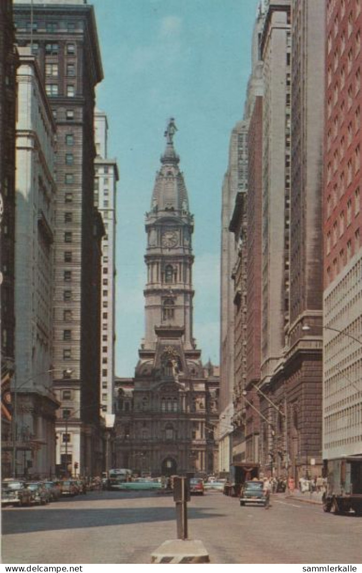 92318 - USA - Philadelphia - City Hall, Broad Street - 1961 - Philadelphia