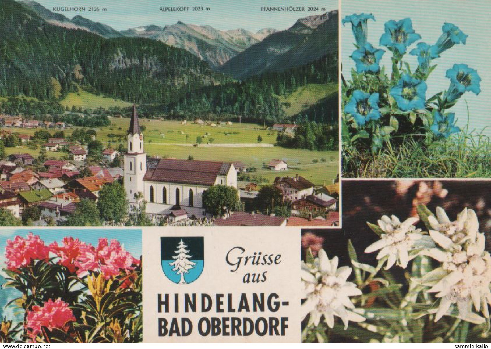 28738 - Bad Oberdorf - Mit 4 Bildern - Ca. 1980 - Hindelang