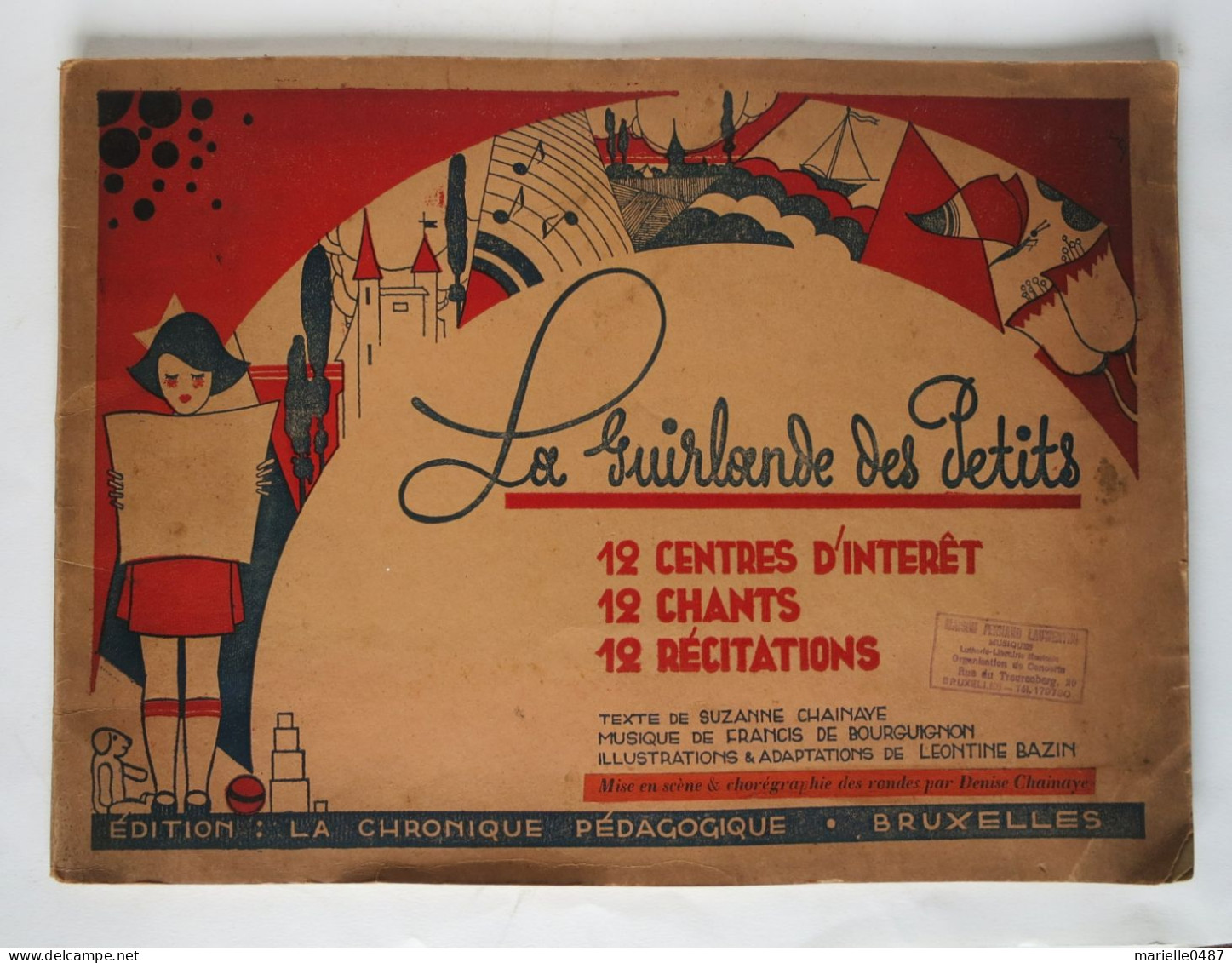 La Guirlande Des Petits. Album. 1933. - Spartiti