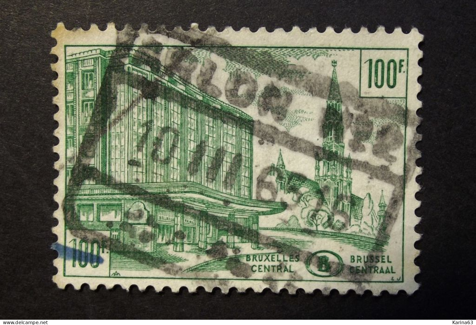 België - Belgique - 1950 / 52  - TR 354  -  Spoorweg - Timbres Chemins De Fer  Obl/Gestemp. Arlon - Usados