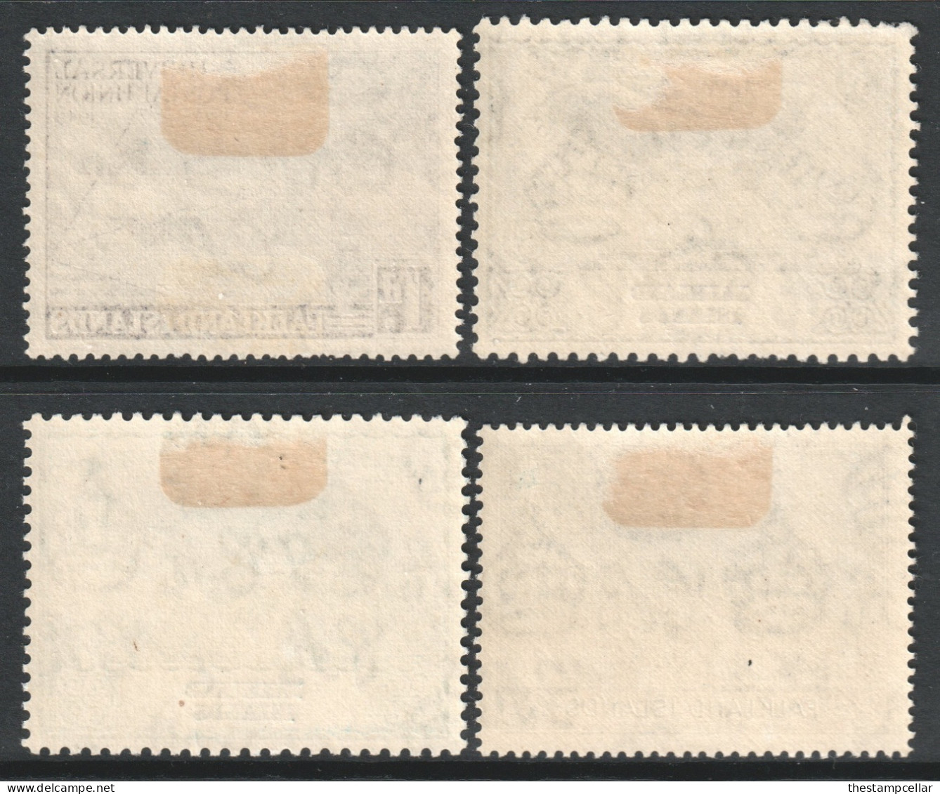 Falkland Islands Scott 103/106 - SG168/171, 1949 UPU Set MH* - Islas Malvinas