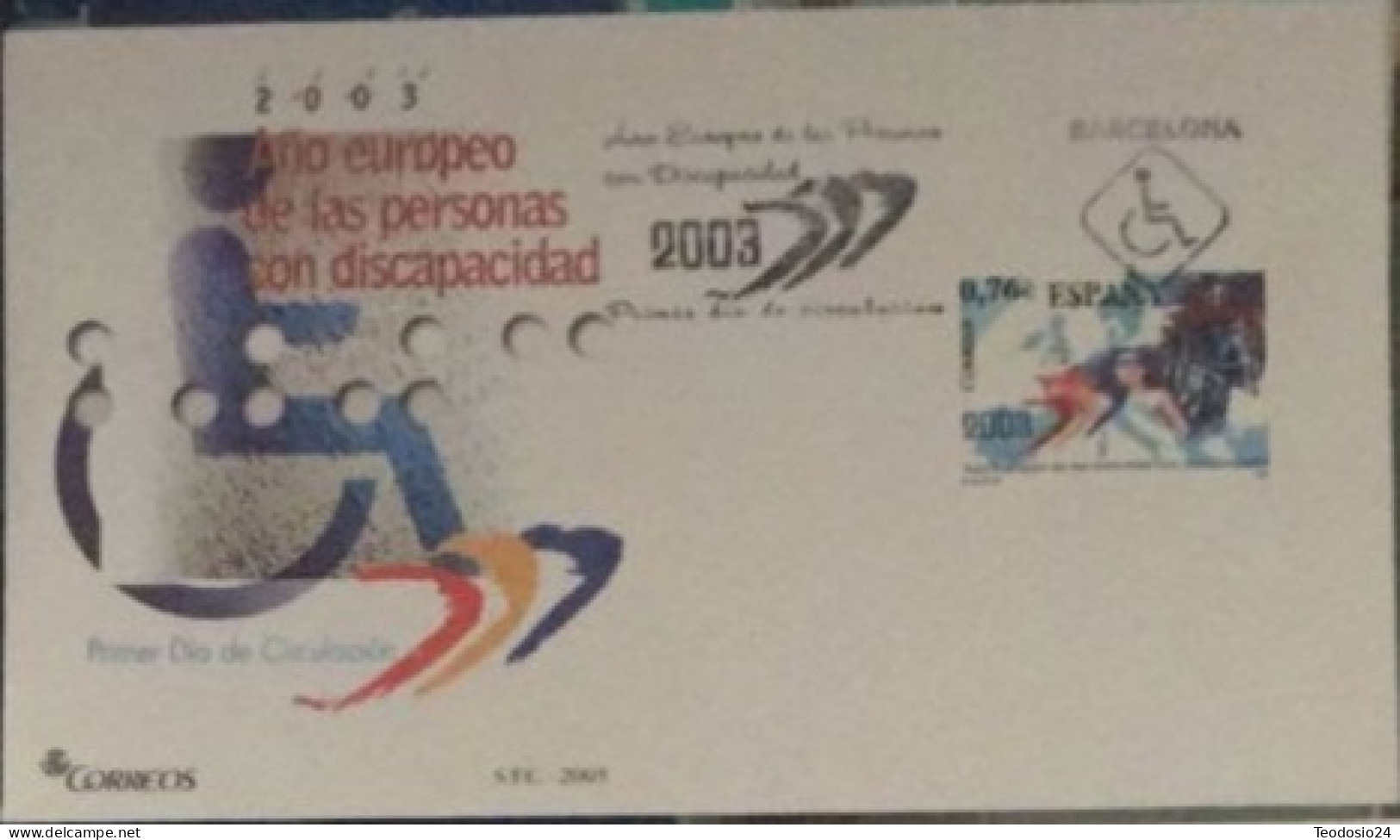 FDC  2003.- Discapacidad. - FDC