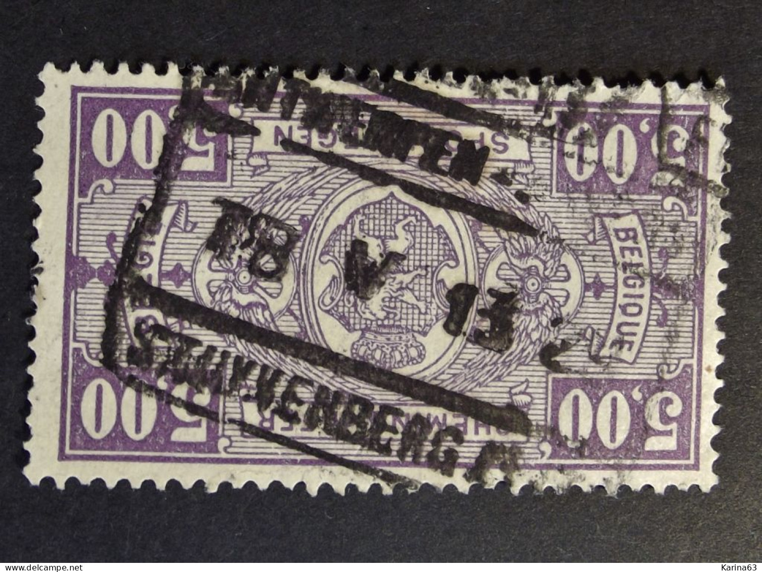 België - Belgique - 1923  - TR  157  -  Spoorweg - Timbres Chemins De Fer  Obl/Gestemp. Antwerpen Stuyvenberg - Usati