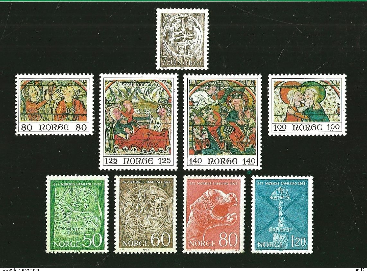 Norway 1979 Card With Imprinted Stamps From Universtetets Oldsaksamling, Oslo,  Maximum Card  Unused - Covers & Documents