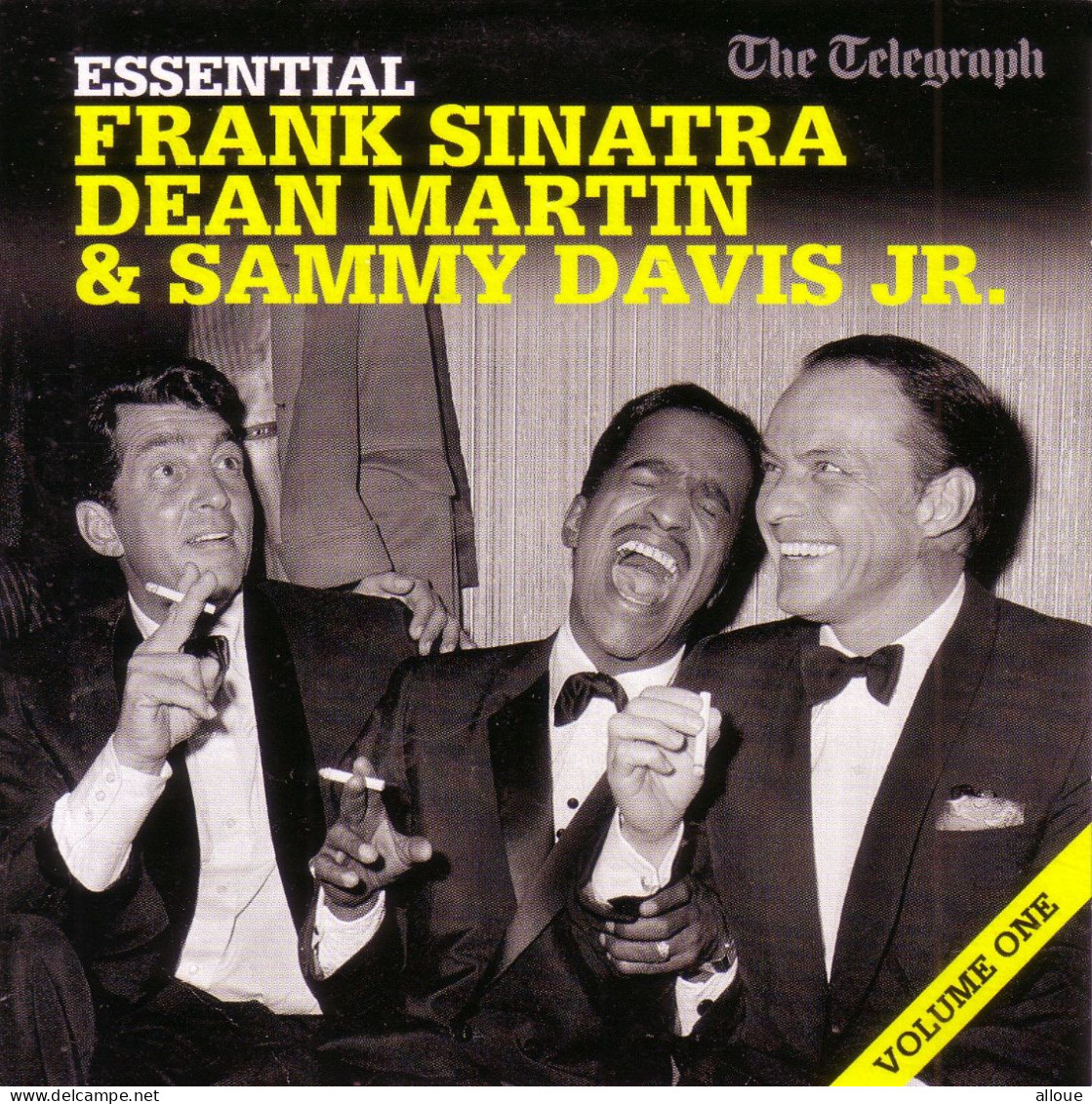 FRANK SINATRA, DEAN MARTIN & SAMMY DAVIS JR-ESSENTIAL- CD THE TELEGRAPH  - POCHETTE CARTON 10 TRACKS + 5 BONUS - Other - English Music