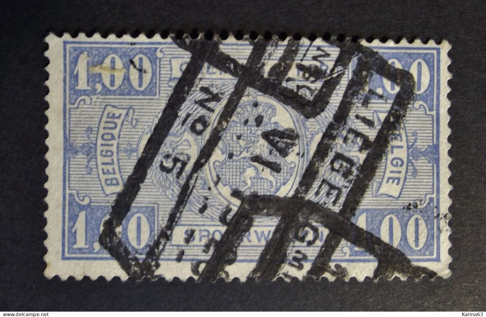 België - Belgique - 1923  - TR  146  -  Spoorweg - Timbres Chemins De Fer  Obl/Gestemp. Liège - Guillemin - Usati