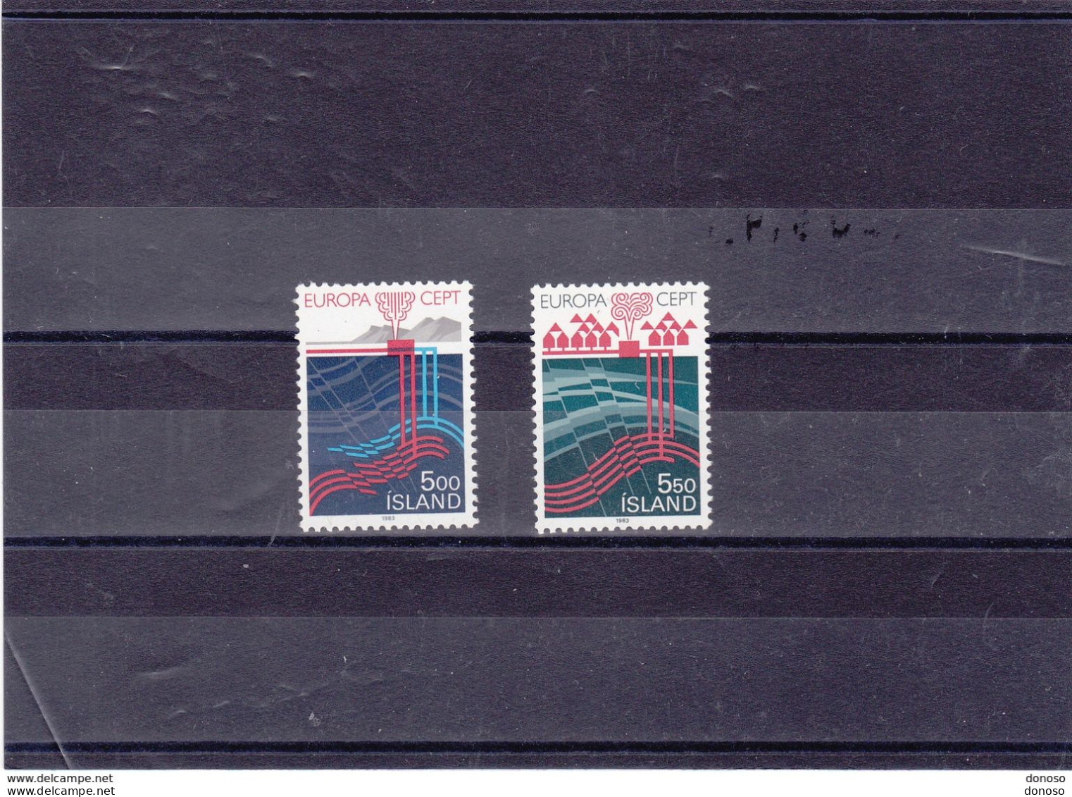 ISLANDE 1983 EUROPA Yvert 551-552, Michel 598-599 NEUF** MNH - Nuevos