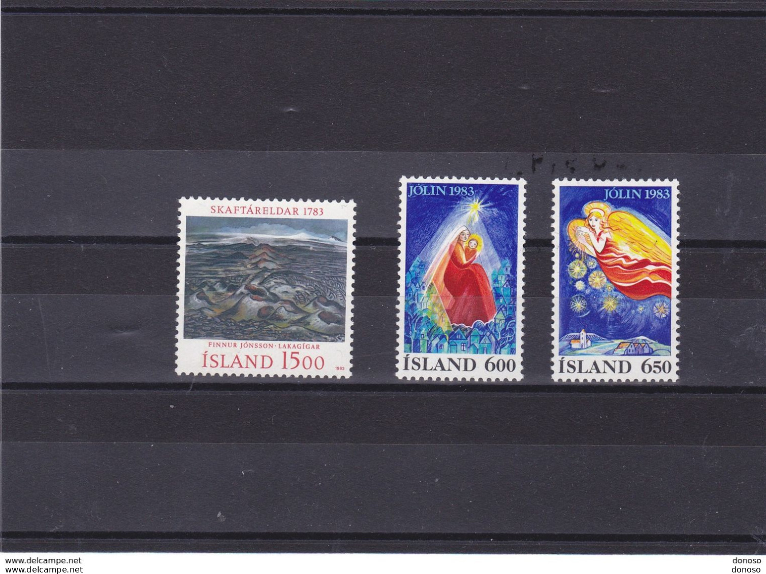 ISLANDE 1983 Yvert 555 + 561-562, Michel 602 + 608-609 NEUF** MNH Cote 3,50 Euros - Neufs