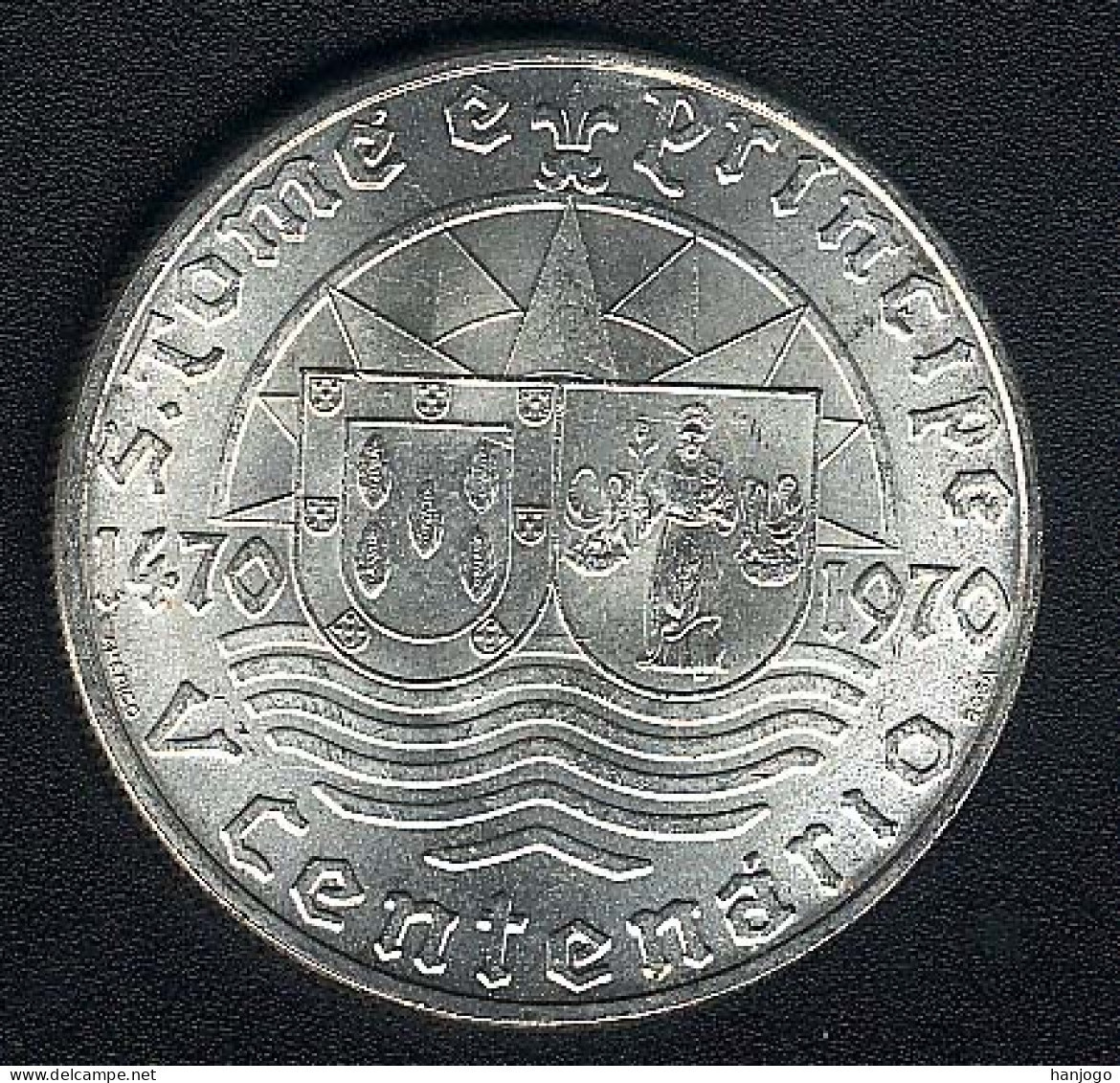 Sao Tome E Principe, 50 Escudos 1970, Unzirkuliert - Sao Tome En Principe