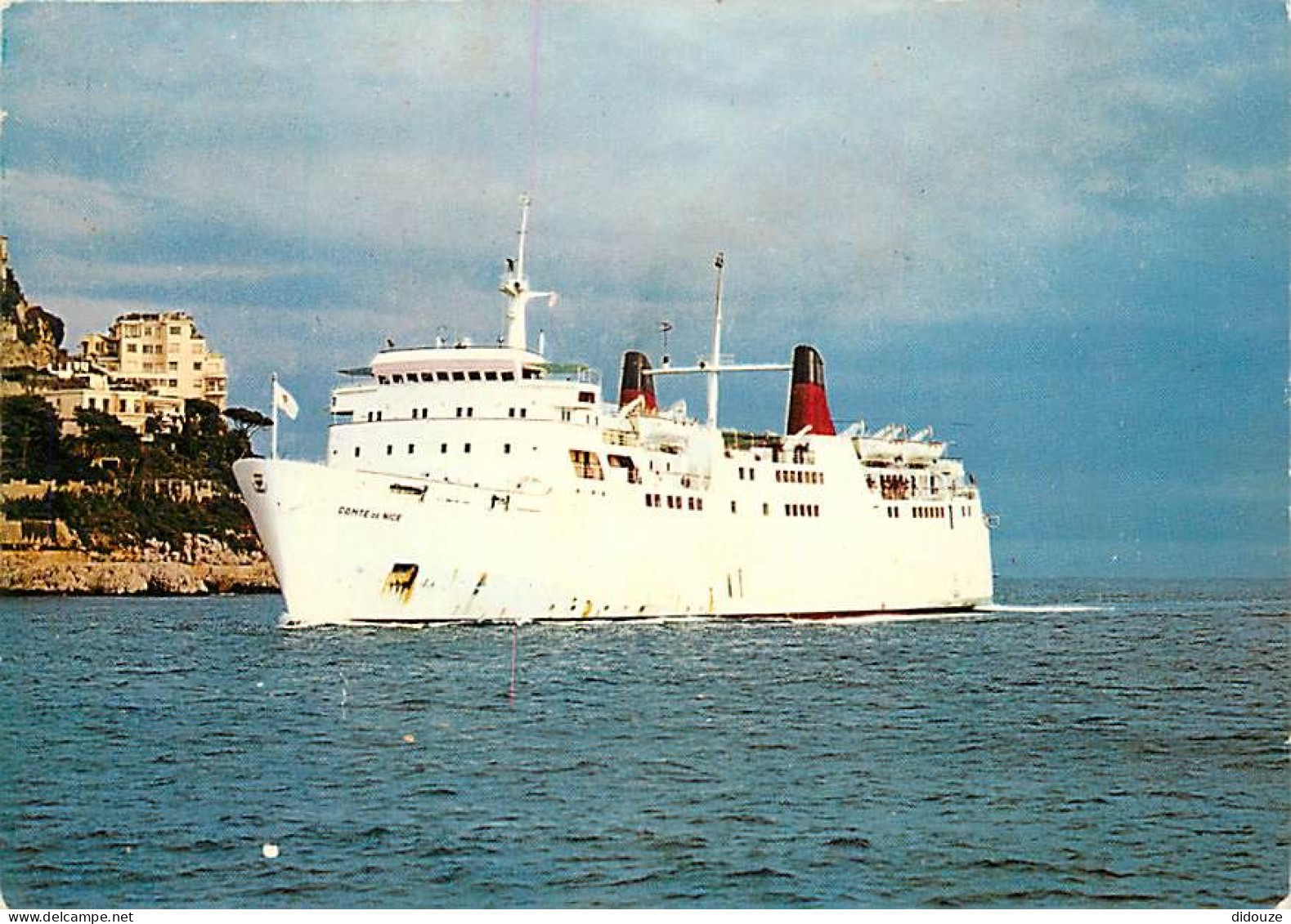 Bateaux - Ferries - Corse - Le Comté De Nice - CPM - Voir Scans Recto-Verso - Ferries