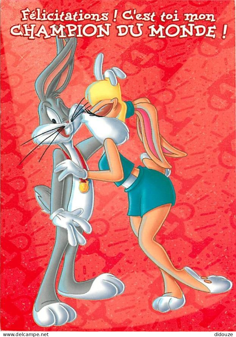 Bandes Dessinées - Looney Tunes - Bugs Bunny - Illustration - Carte Neuve - CPM - Voir Scans Recto-Verso - Comics