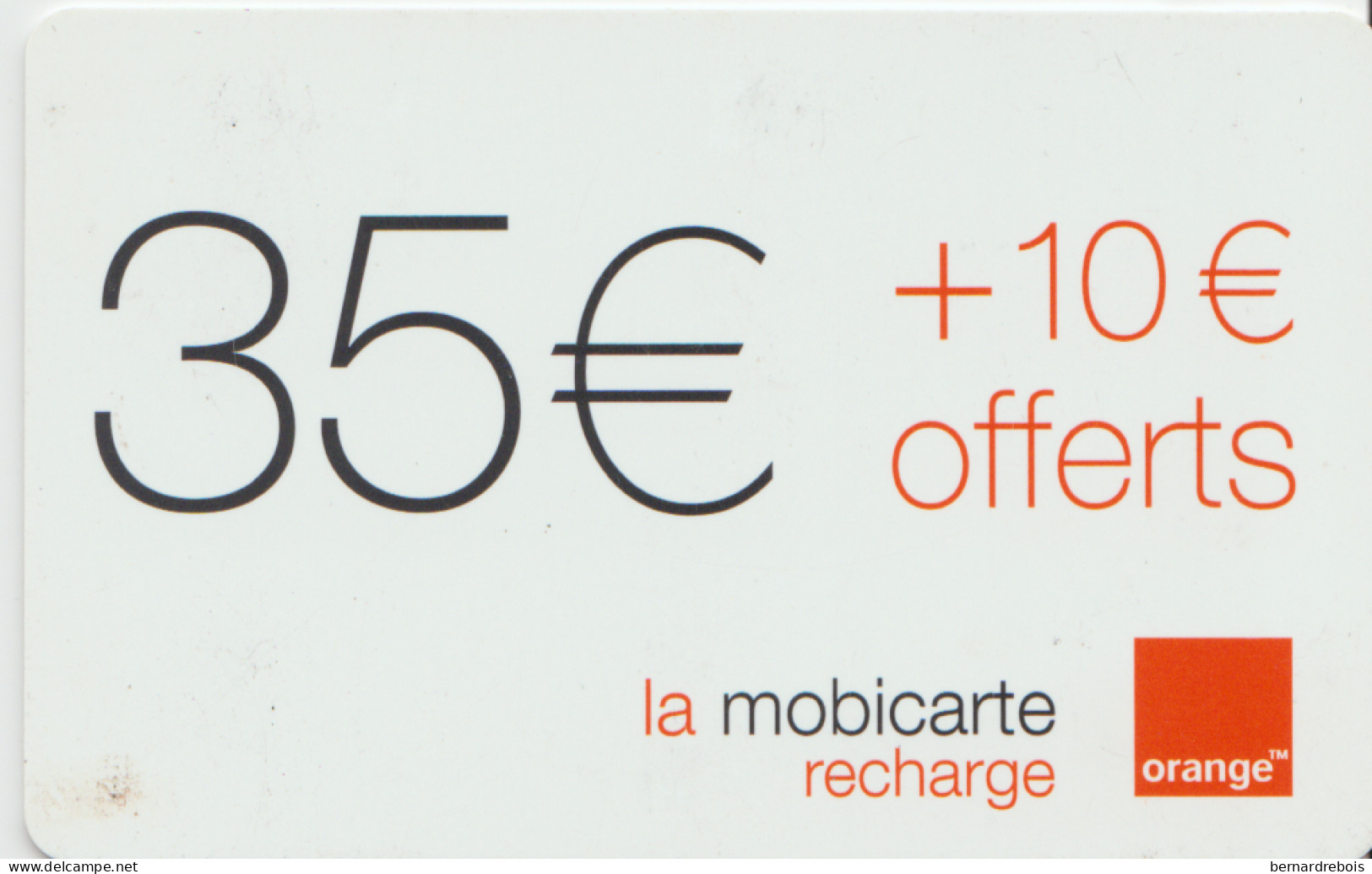 TC19 - 8 RECHARGES MOBI 35+10€, Differents Modèles Pour 2 Euros - Autres & Non Classés