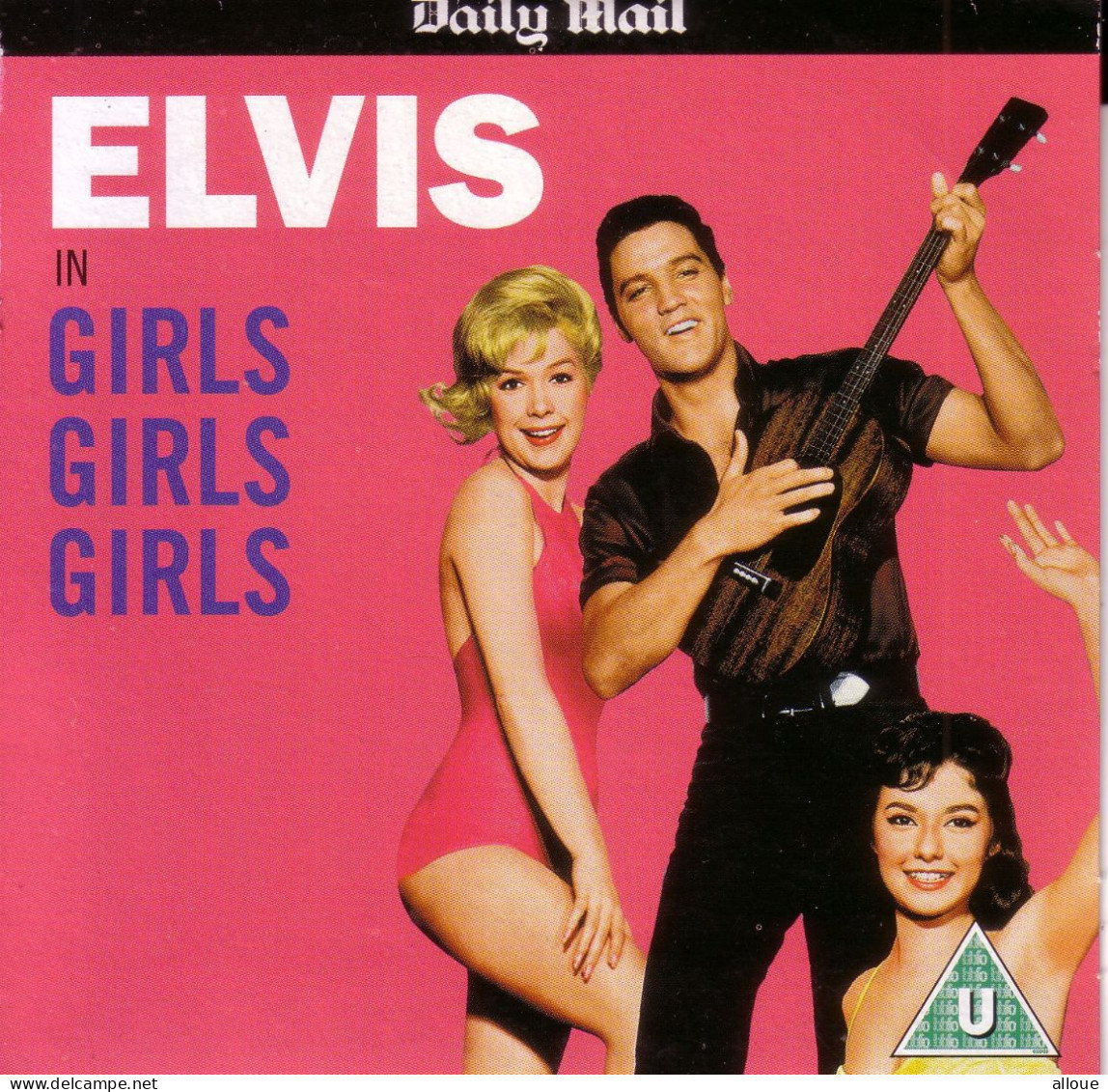 ELVIS PRESLEY IN GIRLS GIRLS GIRLS - DVD DAILY MAIL   - POCHETTE CARTON - Muziek DVD's