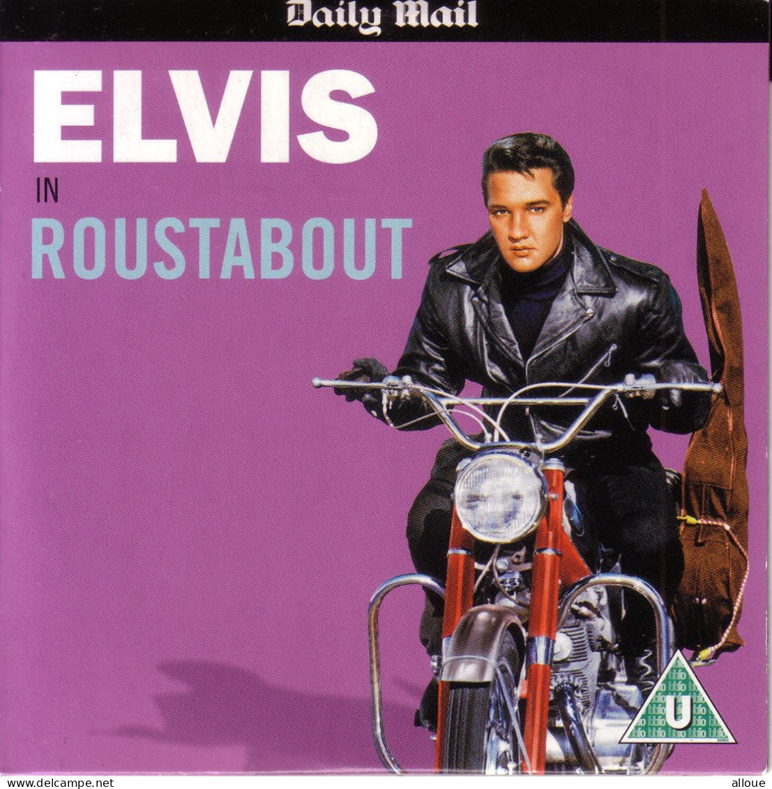 ELVIS PRESLEY IN ROUSTABOUT - DVD DAILY MAIL   - POCHETTE CARTON - DVD Musicali