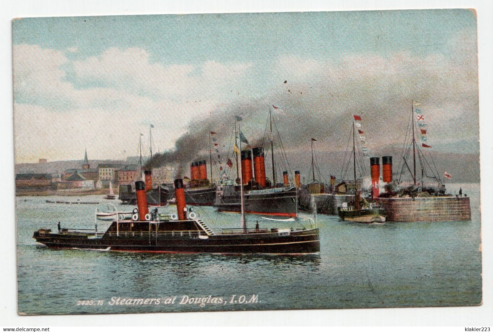 Steamers At Douglas, I.O.M. - Isle Of Man