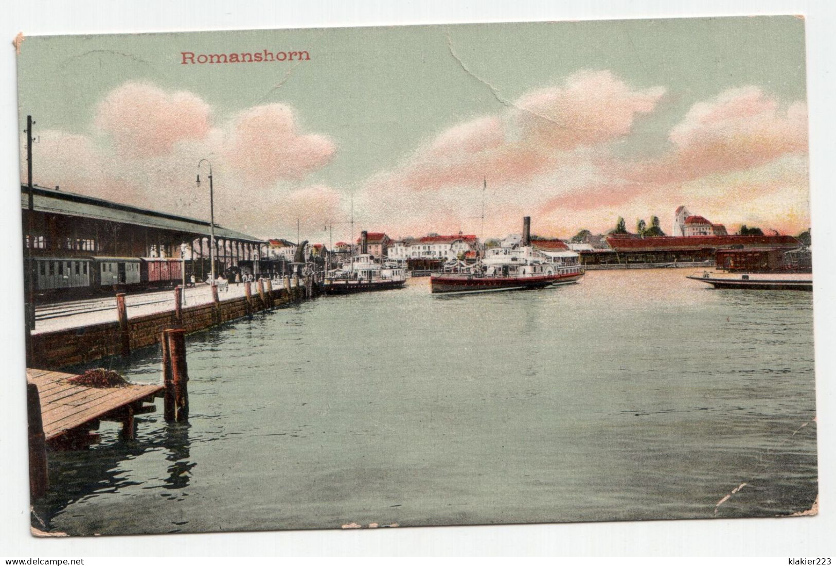 Romanshorn. Alte Ansichtskarte. Jahr 1907 - Romanshorn