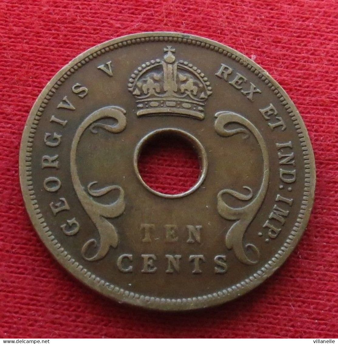 East Africa 10 Cents 1922  Africa Oriental Afrique Afrika #2 W ºº - Autres – Afrique