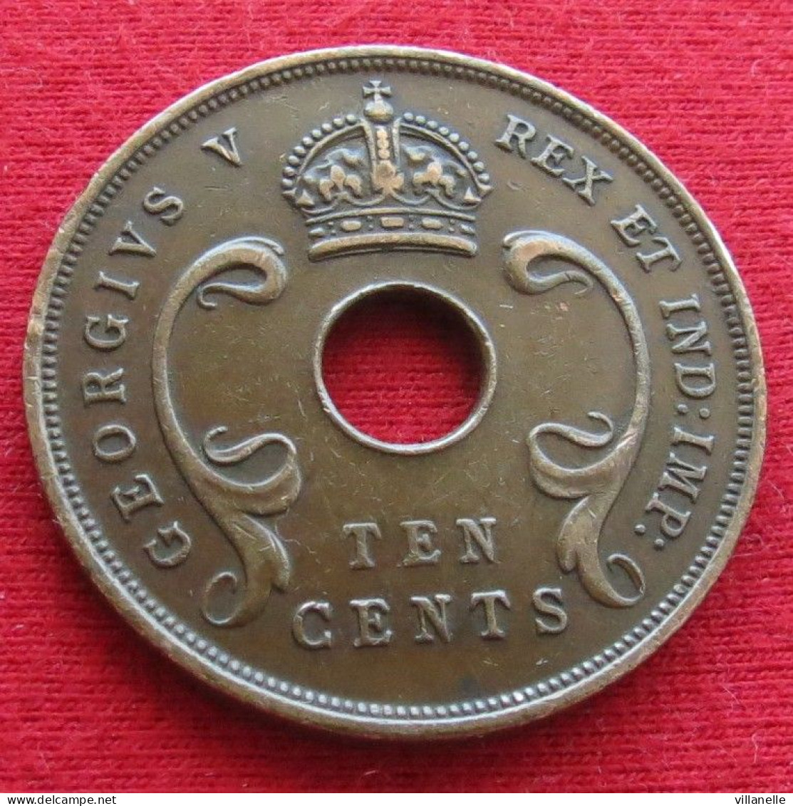 East Africa 10 Cents 1922  Africa Oriental Afrique Afrika #1 W ºº - Sonstige – Afrika