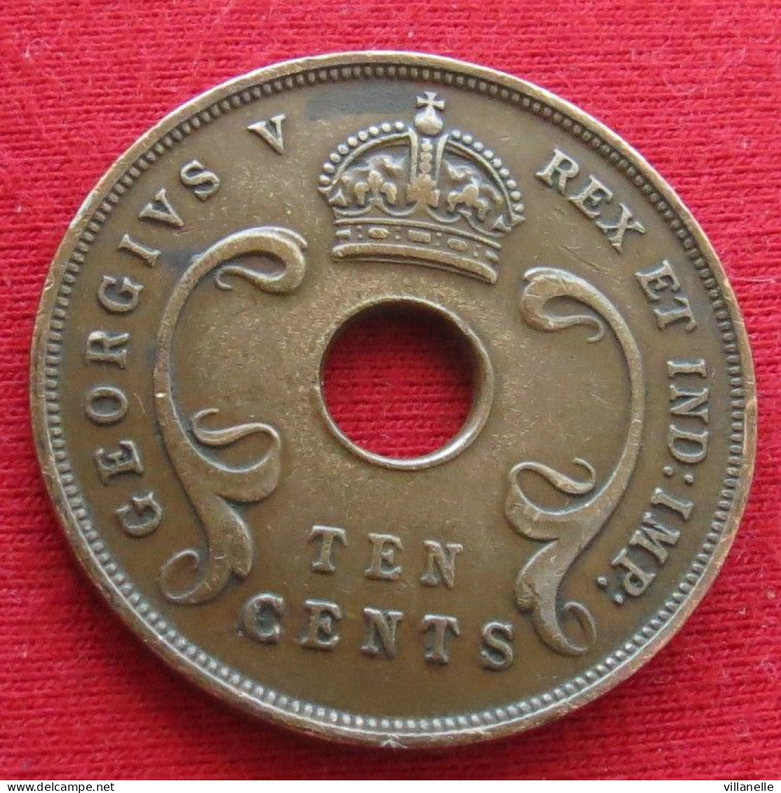 East Africa 10 Cents 1928  Africa Oriental Afrique Afrika  W ºº - Altri – Africa