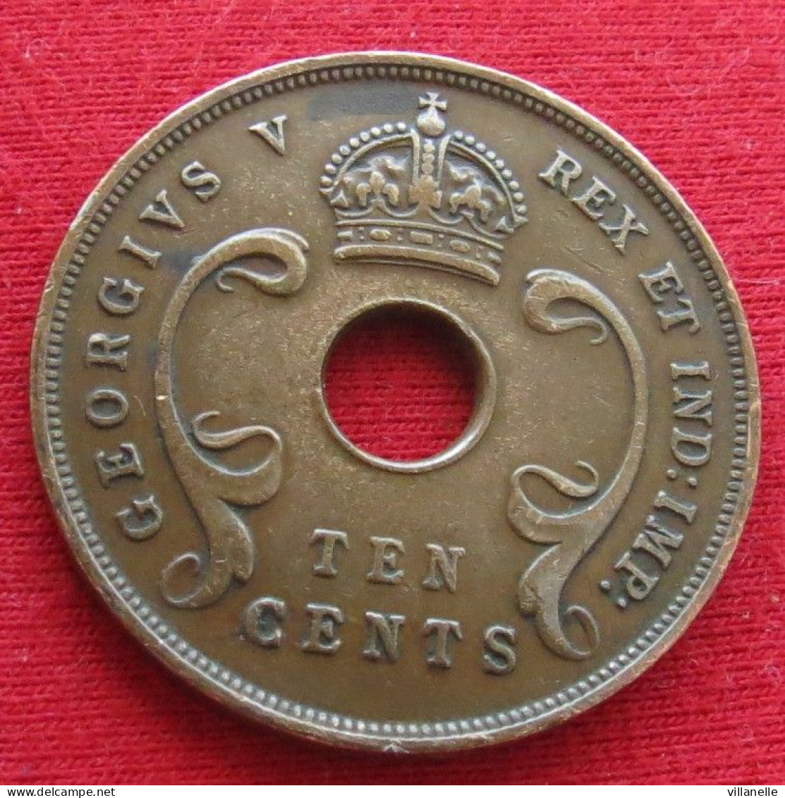 East Africa 10 Cents 1928  Africa Oriental Afrique Afrika  W ºº - Autres – Afrique