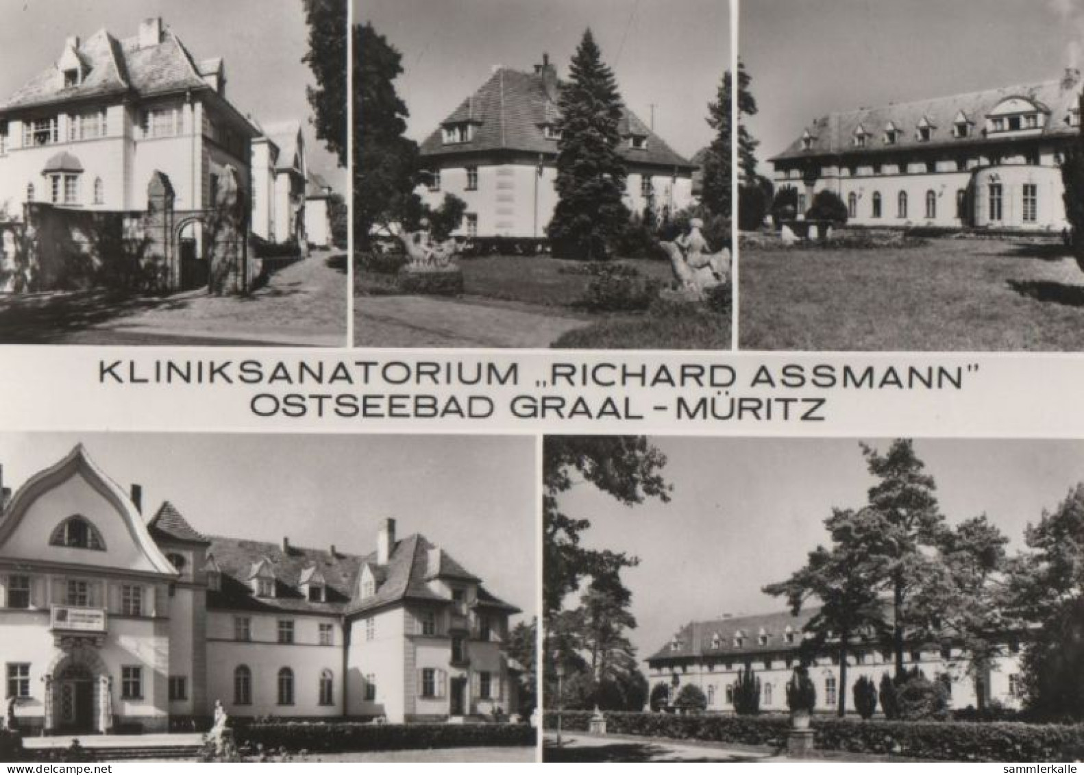 80602 - Graal-Müritz - Kliniksanatorium Richard Assmann - Ca. 1980 - Graal-Müritz