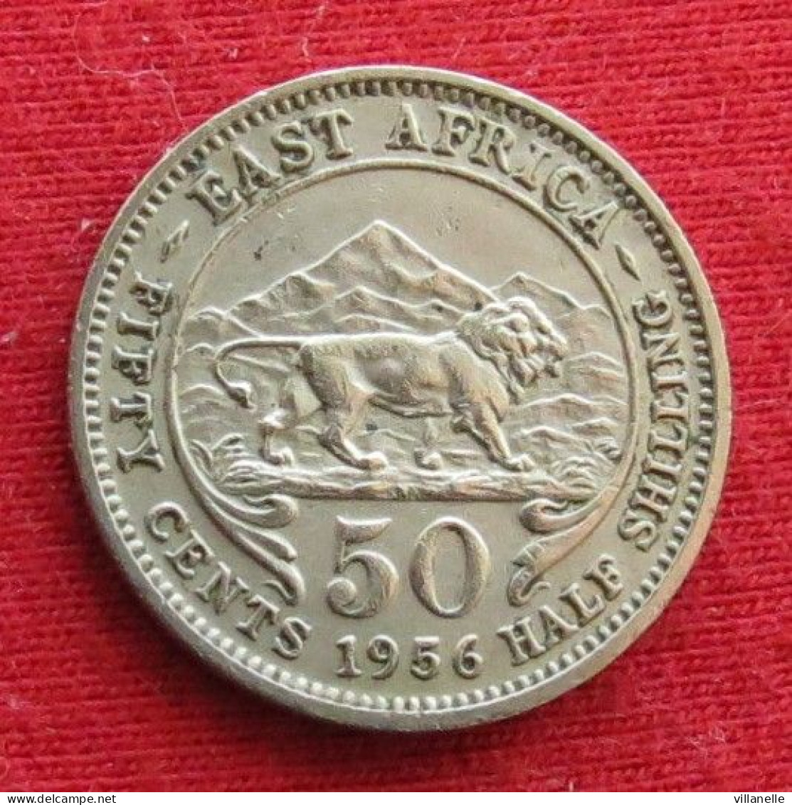 East Africa 50 Cents 1956 H  Africa Oriental Afrique Afrika  W ºº - Andere - Afrika