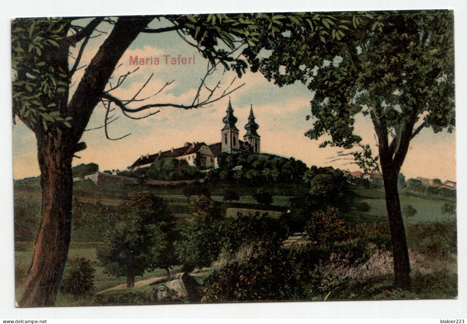 Maria Taferl. Blick Auf Die Kirche - Maria Taferl