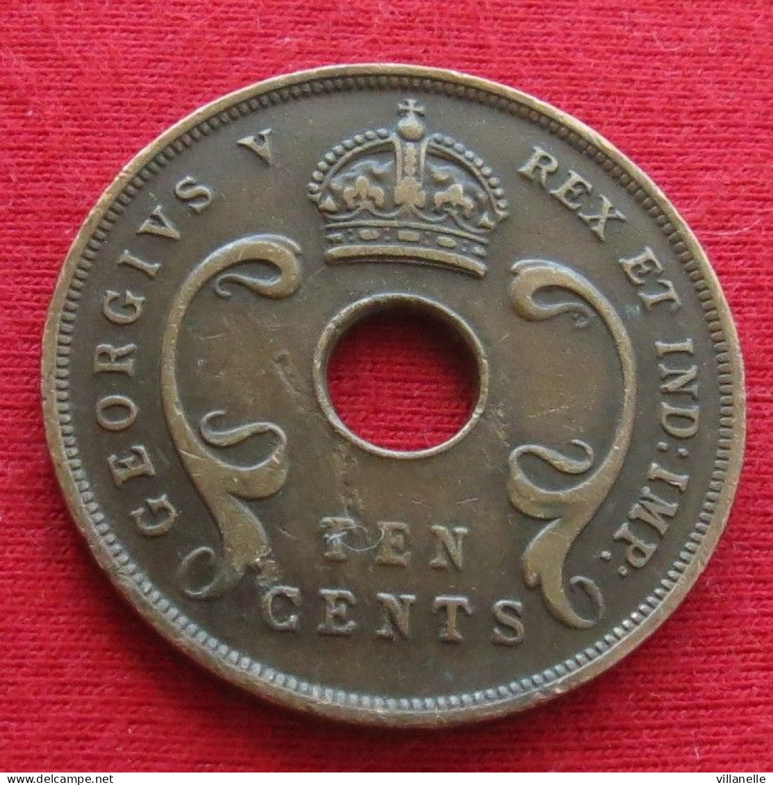 East Africa 10 Cents 1927  Africa Oriental Afrique Afrika  W ºº - Andere - Afrika