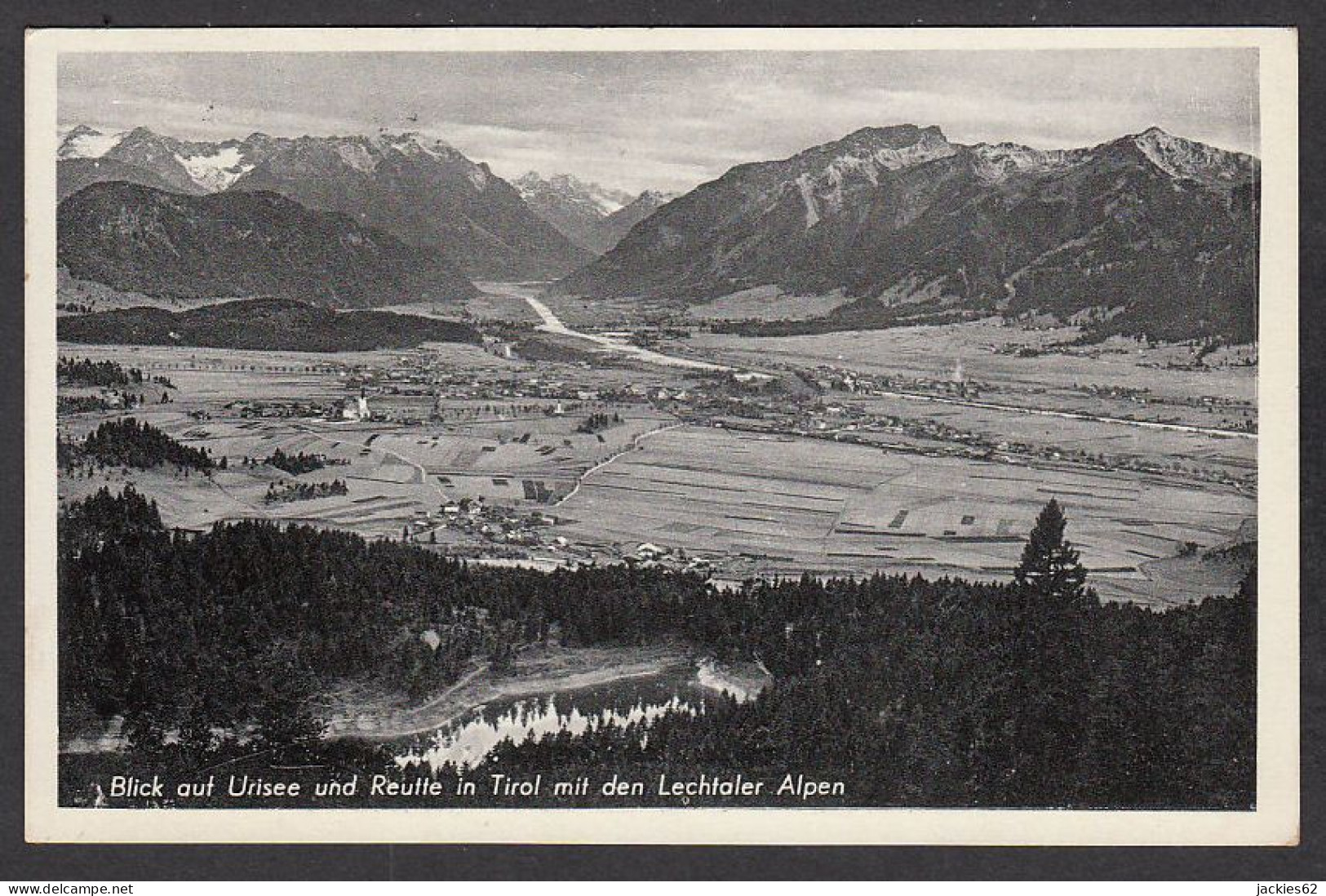 086674/ REUTTE, Blick Auf Urisee Und Reutte Mit Den Lechtaler Alpen - Reutte